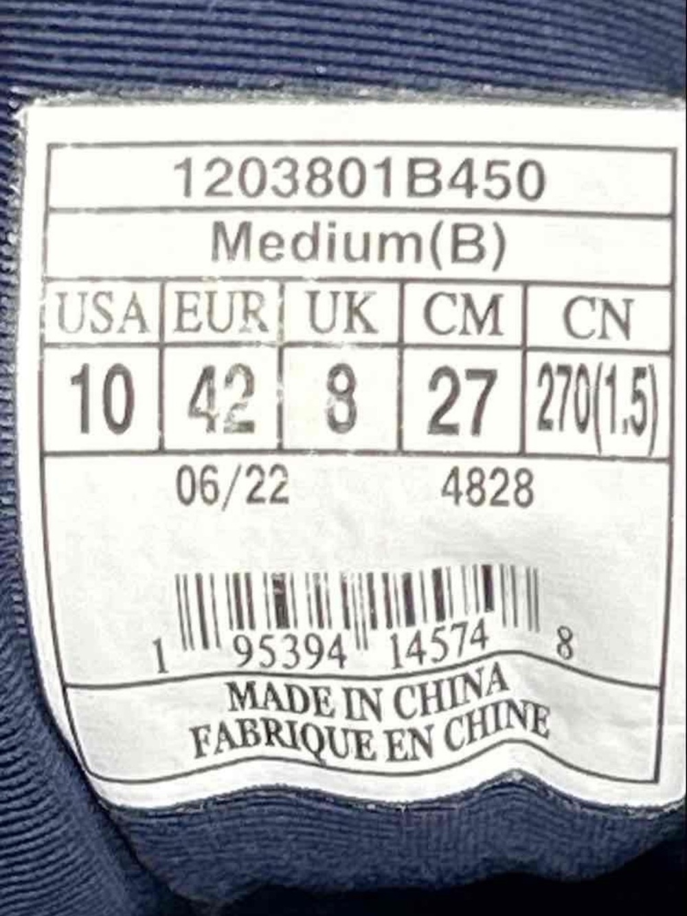 Brooks Ghost 15 Womens Navy Blue Silver Running Shoes Sneakers Size 10 - Picture 6 of 6